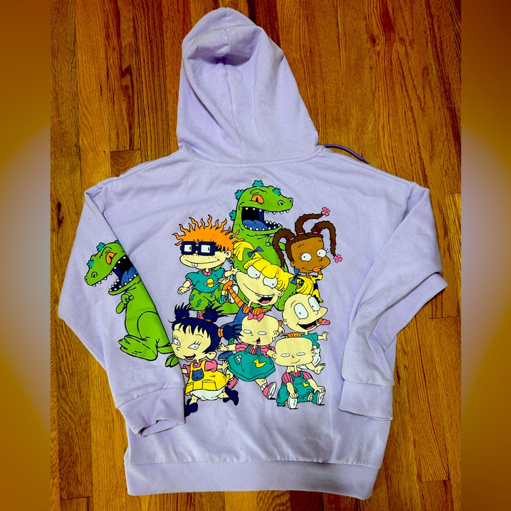 Nickelodeon Rugrats Purple Zipped Jacket